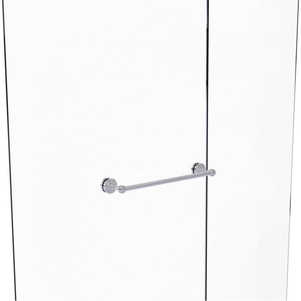 Waverly Place Collection 18 Inch Shower Door Towel Bar