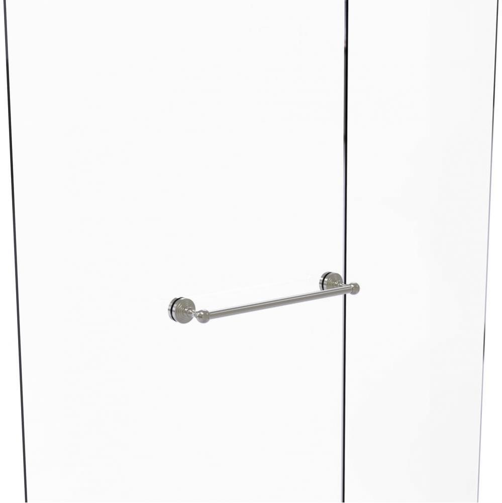 Waverly Place Collection 18 Inch Shower Door Towel Bar