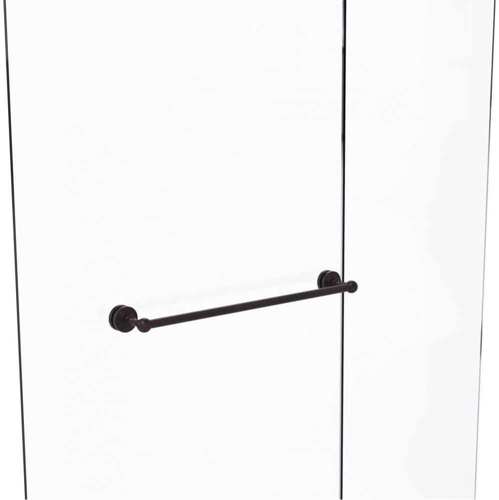 Waverly Place Collection 24 Inch Shower Door Towel Bar