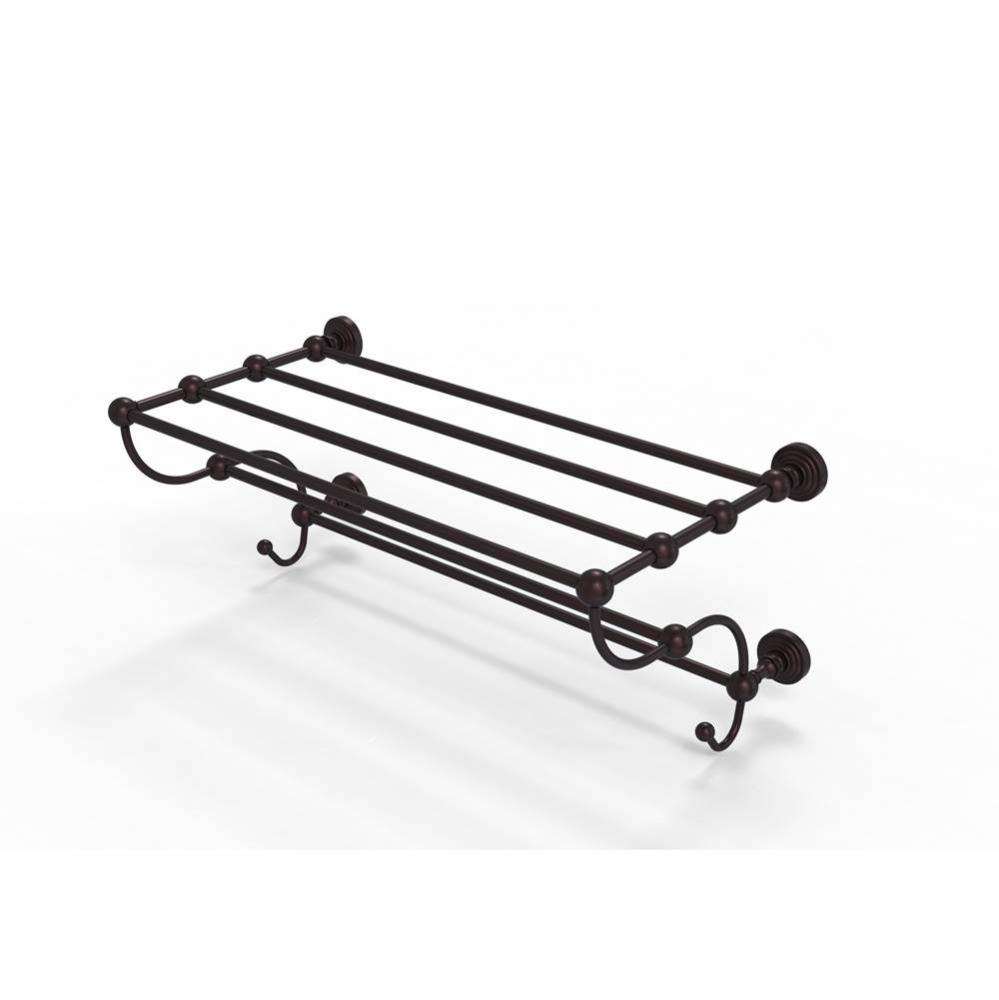 Waverly Place Collection 24 Inch Train Rack Towel Shelf