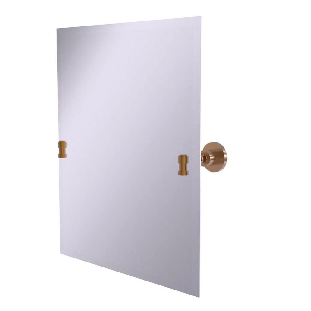 Frameless Rectangular Tilt Mirror with Beveled Edge