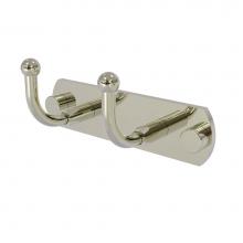 Allied Brass 1020-2-PNI - Skyline Collection 2 Position Multi Hook