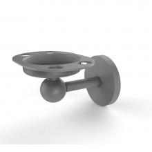 Allied Brass 1026-GYM - Skyline Collection Tumbler and Toothbrush Holder with Twist Accents