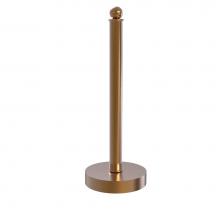 Allied Brass 1051-BBR - Contemporary Counter Top Kitchen Paper Towel Holder