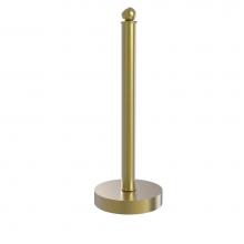 Allied Brass 1051-SBR - Contemporary Counter Top Kitchen Paper Towel Holder