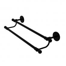 Allied Brass 1072/18-BKM - Skyline Collection 18 Inch Double Towel Bar