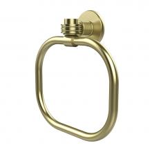 Allied Brass 2016D-SBR - Continental Collection Towel Ring with Dotted Accents