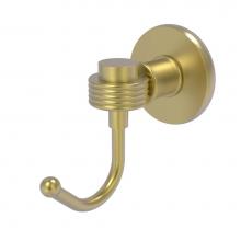 Allied Brass 2020G-SBR - Continental Collection Robe Hook with Groovy Accents
