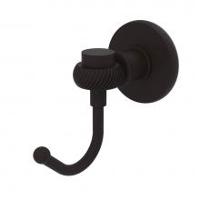 Allied Brass 2020T-ORB - Continental Collection Robe Hook with Twist Accents