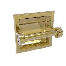 Allied Brass 2024-C-UNL - Continental Collection Recessed Toilet Tissue Holder