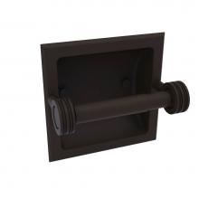 Allied Brass 2024-CD-ORB - Continental Collection Recessed Toilet Tissue Holder with Dotted Accents