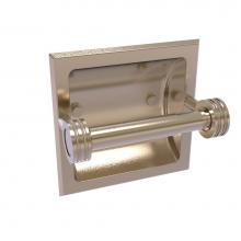 Allied Brass 2024-CD-PEW - Continental Collection Recessed Toilet Tissue Holder with Dotted Accents
