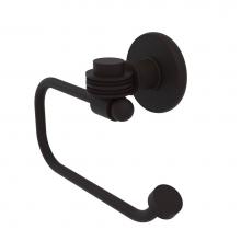 Allied Brass 2024ED-ORB - Continental Collection Euro Style Toilet Tissue Holder with Dotted Accents