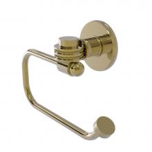 Allied Brass 2024ED-UNL - Continental Collection Euro Style Toilet Tissue Holder with Dotted Accents