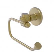 Allied Brass 2024ET-SBR - Continental Collection Euro Style Toilet Tissue Holder with Twisted Accents