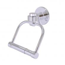 Allied Brass 2024G-PC - Continental Collection 2 Post Toilet Tissue Holder with Groovy Accents