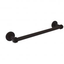 Allied Brass 2051D/18-ORB - Continental Collection 18 Inch Towel Bar with Dotted Detail