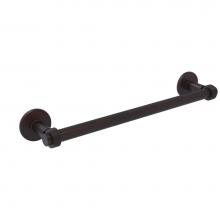 Allied Brass 2051G/18-VB - Continental Collection 18 Inch Towel Bar with Groovy Detail