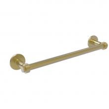 Allied Brass 2051G/30-SBR - Continental Collection 30 Inch Towel Bar with Groovy Detail