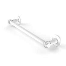 Allied Brass 2051T/30-WHM - Continental Collection 30 Inch Towel Bar with Twist Detail