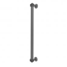 Allied Brass 402AD-RP-GYM - 18 Inch Refrigerator Pull with Dotted Accents