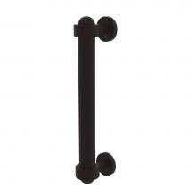 Allied Brass 402AG-ORB - 8 Inch Door Pull with Groovy Accents