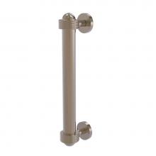 Allied Brass 402AG-PEW - 8 Inch Door Pull with Groovy Accents