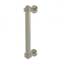 Allied Brass 402AG-PNI - 8 Inch Door Pull with Groovy Accents