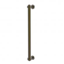 Allied Brass 402AG-RP-ABR - 18 Inch Refrigerator Pull with Groovy Accents