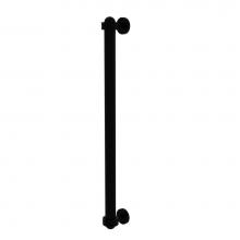 Allied Brass 402AG-RP-BKM - 18 Inch Refrigerator Pull with Groovy Accents