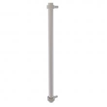 Allied Brass 402D-RP-SN - 18 Inch Refrigerator Pull with Dotted Accents