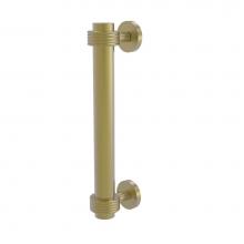 Allied Brass 402G-SBR - 8 Inch Door Pull with Groovy Accents