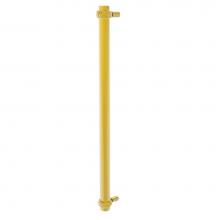 Allied Brass 402T-RP-PB - 18 Inch Refrigerator Pull with Twisted Accents