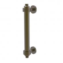 Allied Brass 403G-ABR - 8 Inch Door Pull with Groovy Accents