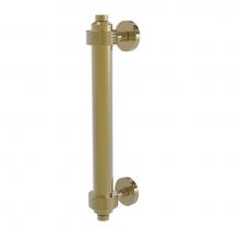 Allied Brass 403G-UNL - 8 Inch Door Pull with Groovy Accents