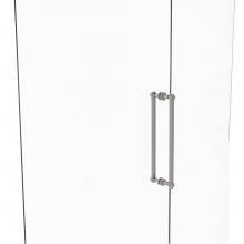 Allied Brass 404-18BB-SN - Contemporary 18 Inch Back to Back Shower Door Pull