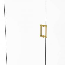 Allied Brass 404-8BB-PB - Contemporary 8 Inch Back to Back Shower Door Pull