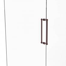 Allied Brass 404D-18BB-CA - Contemporary 18 Inch Back to Back Shower Door Pull with Dotted Accent
