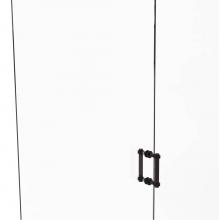 Allied Brass 404D-6BB-ABZ - Contemporary 6 Inch Back to Back Shower Door Pull with Dotted Accent