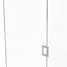 Allied Brass 404D-6BB-PC - Contemporary 6 Inch Back to Back Shower Door Pull with Dotted Accent