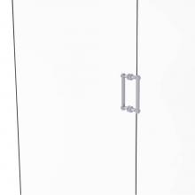 Allied Brass 404G-8BB-SCH - Contemporary 8 Inch Back to Back Shower Door Pull with Grooved Accent