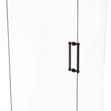 Allied Brass 404T-12BB-ABZ - Contemporary 12 Inch Back to Back Shower Door Pull with Twisted Accent