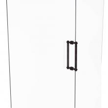 Allied Brass 404T-12BB-VB - Contemporary 12 Inch Back to Back Shower Door Pull with Twisted Accent