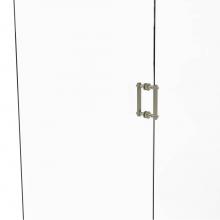 Allied Brass 404T-6BB-PNI - Contemporary 6 Inch Back to Back Shower Door Pull with Twisted Accent