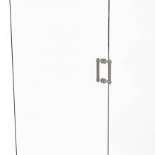 Allied Brass 404T-6BB-SN - Contemporary 6 Inch Back to Back Shower Door Pull with Twisted Accent