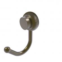 Allied Brass 420T-ABR - Venus Collection Robe Hook with Twisted Accents