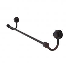 Allied Brass 421D/24-VB - Venus Collection 24 Inch Towel Bar with Dotted Accent