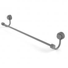 Allied Brass 421G/18-GYM - Venus Collection 18 Inch Towel Bar with Groovy Accent