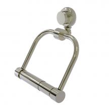 Allied Brass 424T-PNI - Venus Collection 2 Post Toilet Tissue Holder with Twisted Accents