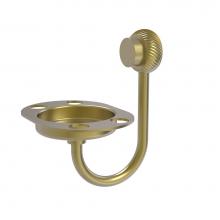 Allied Brass 426T-SBR - Venus Collection Tumbler and Toothbrush Holder with Twisted Accents